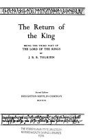 The Lord of the Rings: The return of the king